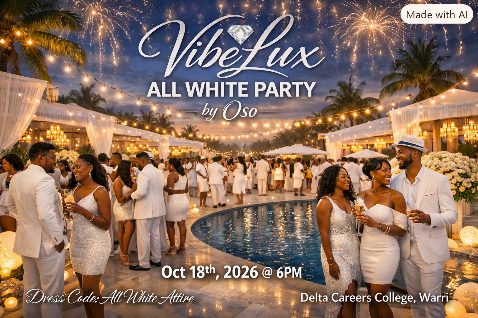 VibeLux All White Party